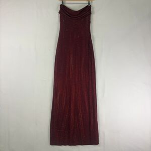 Unbranded Burgundy Maxi Dress